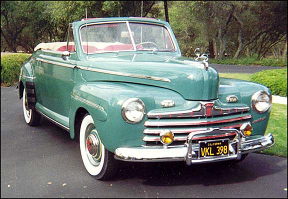 1946 Ford super deluxe convertable #9
